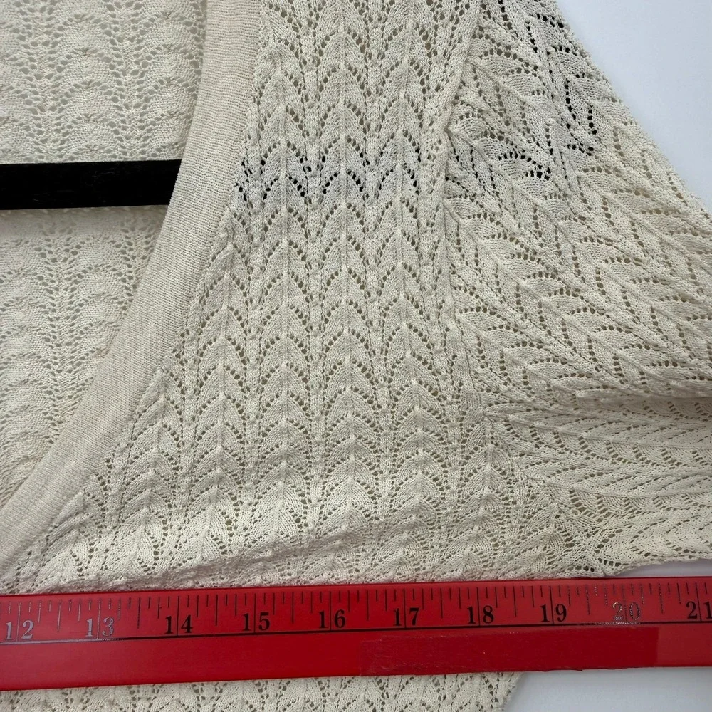 Vintage Banana Republic Cardigan Women S Silk Pointelle Y2K Coquette Balletcore